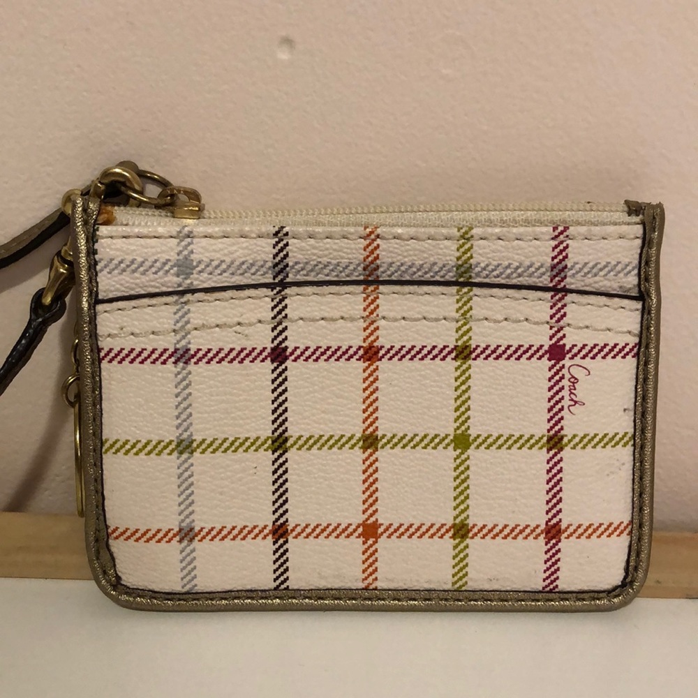 Coach card holder